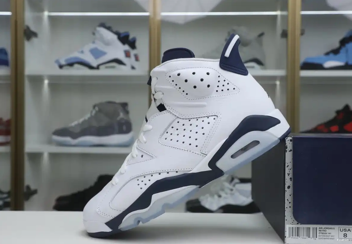 JORDAN NAVY MIDNIGHT 6 AIR 0518